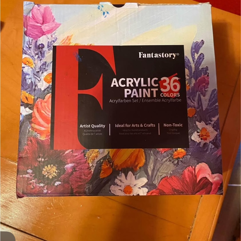 Fantastory Acrylic Paint Set - 36 Colors